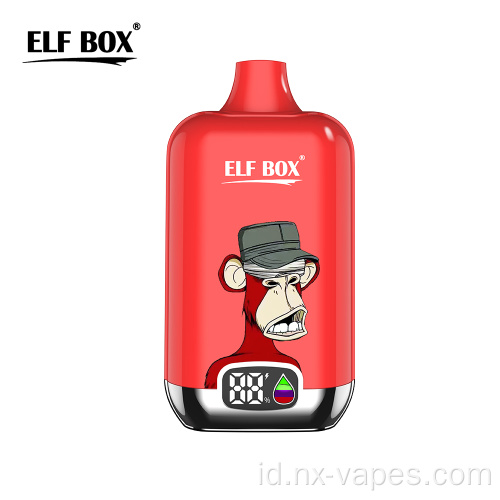 ELF Box Digital 12000 Puffs Vapes sekali pakai